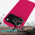iPhone 18 Pro / 17 Pro Solid Color Silicone Phone Case - Rose Red