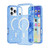 iPhone 18 Pro / 17 Pro Terminator Style Glitter Powder MagSafe Magnetic Phone Case - Blue