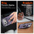 iPhone 18 Pro / 17 Pro TPU+PC Shockproof Card Phone Case with Metal Ring Holder - Purple