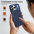 iPhone 18 Pro / 17 Pro Traveler Lens Frame Holder Phone Case - Blue