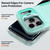 iPhone 18 Pro / 17 Pro Traveler Lens Frame Holder Phone Case - Semi-transparent Green