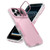 iPhone 18 Pro / 17 Pro Traveler Lens Frame Holder Phone Case - Semi-transparent Pink