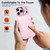iPhone 18 Pro / 17 Pro Traveler Lens Frame Holder Phone Case - Semi-transparent Pink
