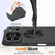 iPhone 18 Pro / 17 Pro Wave Texture MagSafe Magnetic Liquid Silicone Phone Case - Black