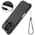iPhone 18 Pro / 17 Pro Wave Texture MagSafe Magnetic Liquid Silicone Phone Case - Black