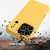 iPhone 18 Pro / 17 Pro Wave Texture MagSafe Magnetic Liquid Silicone Phone Case - Yellow