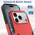 iPhone 18 Pro 2 in 1 PC + TPU Phone Case - Red