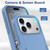 iPhone 18 Pro 2 in 1 PC + TPU Phone Case - Sierra Blue