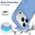 iPhone 18 Pro 2 in 1 PC + TPU Phone Case - Sierra Blue