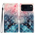 iPhone 18 Pro 3D Pattern Leather Phone Case - 3D Pink Blue Marble