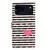 iPhone 18 Pro 3D Pattern Leather Phone Case - Striped Heart