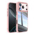 iPhone 18 Pro Acrylic Hybrid TPU Armor Shockproof Phone Case - Pink