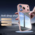 iPhone 18 Pro Acrylic Hybrid TPU Armor Shockproof Phone Case - Pink