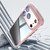 iPhone 18 Pro Acrylic Hybrid TPU Armor Shockproof Phone Case - Pink
