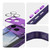 iPhone 18 Pro Acrylic Hybrid TPU Armor Shockproof Phone Case - Purple