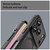 iPhone 18 Pro Armor Glaze MagSafe Magnetic Phone Case - Black