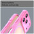 iPhone 18 Pro Armor Glaze MagSafe Magnetic Phone Case - Pink