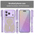 iPhone 18 Pro Armor Glaze MagSafe Magnetic Phone Case - Purple