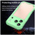 iPhone 18 Pro Armor Glaze PC Hybrid TPU Phone Case - Green