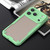 iPhone 18 Pro Armor Glaze PC Hybrid TPU Phone Case - Green