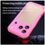 iPhone 18 Pro Armor Glaze PC Hybrid TPU Phone Case - Pink