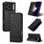 iPhone 18 Pro AZNS Magnetic Calf Texture Flip Leather Phone Case - Black