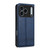 iPhone 18 Pro AZNS Magnetic Calf Texture Flip Leather Phone Case - Dark Blue