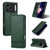 iPhone 18 Pro AZNS Magnetic Calf Texture Flip Leather Phone Case - Dark Green