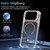 iPhone 18 Pro Bright Color Clear MagSafe Lens Frame Holder Phone Case - Pink