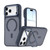 iPhone 18 Pro Bright Color Frosted Skin-feel Camera Bracket Magsafe Phone Case - Blue