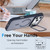 iPhone 18 Pro Bright Color Frosted Skin-feel Camera Bracket Magsafe Phone Case - Blue