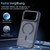 iPhone 18 Pro Bright Color Frosted Skin-feel Camera Bracket Magsafe Phone Case - Blue