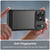 iPhone 18 Pro Brushed Texture Carbon Fiber TPU Phone Case - Black