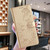 iPhone 18 Pro Butterflies and Flowers Leather Phone Case - Gold