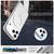 iPhone 18 Pro Candy Fine Circle Magsafe PC Hybrid TPU Phone Case - White
