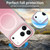 iPhone 18 Pro Candy Gradient Series 3 in 1 Hybrid Magnetic Phone Case - Pink
