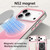 iPhone 18 Pro Candy Gradient Series 3 in 1 Hybrid Magnetic Phone Case - Pink