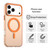 iPhone 18 Pro Candy Magsafe PC Hybrid TPU Phone Case - Orange