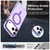iPhone 18 Pro Candy Magsafe PC Hybrid TPU Phone Case - Purple