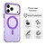 iPhone 18 Pro Candy Magsafe PC Hybrid TPU Phone Case - Purple