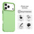 iPhone 18 Pro Candy PC Hybrid TPU Shockproof Phone Case - Green