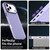 iPhone 18 Pro Candy PC Hybrid TPU Shockproof Phone Case - Purple