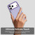 iPhone 18 Pro Candy PC Hybrid TPU Shockproof Phone Case - Purple