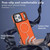 iPhone 18 Pro Carbon Fiber MagSafe Phone Case - Orange