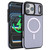 iPhone 18 Pro Carbon Fiber MagSafe Phone Case - Purple