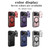 iPhone 18 Pro CD Texture Sliding Camshield Magnetic Holder Phone Case - Silver