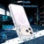iPhone 18 Pro Chameleon Gen2 Lens Cover Kickstand Magnetic Phone Case - White