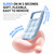 iPhone 18 Pro Cloud Liquid Silicone Phone Case - White