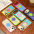 iPhone 18 Pro Color Blocked 2 in 1 PC Hybrid TPU Magnetic Phone Case - Blue + Pink