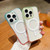 iPhone 18 Pro Contrast Color Gradient Transparent MagSafe Phone Case - Fluorescent Green + Light Pink